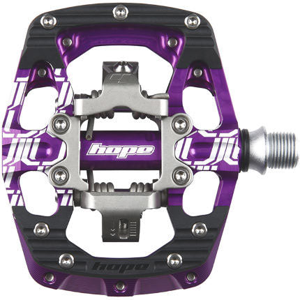 Hope Union GC Pedals, Purple