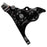 Hope RX4+ Brake, Compatible with Shimano Front Flat Mount +20 (No Lever) - Black