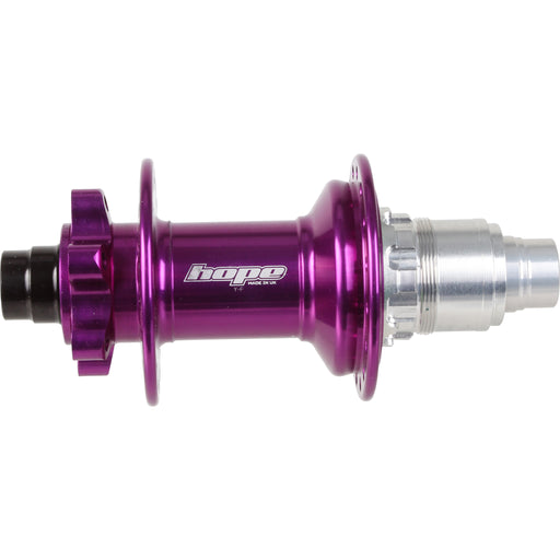 Hope Pro4 disc R T-A XD hub, 12x148mm 32h - purple