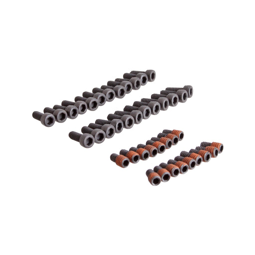 HT Pedals Pedal pin kit, AE01, ME01, black (steel)