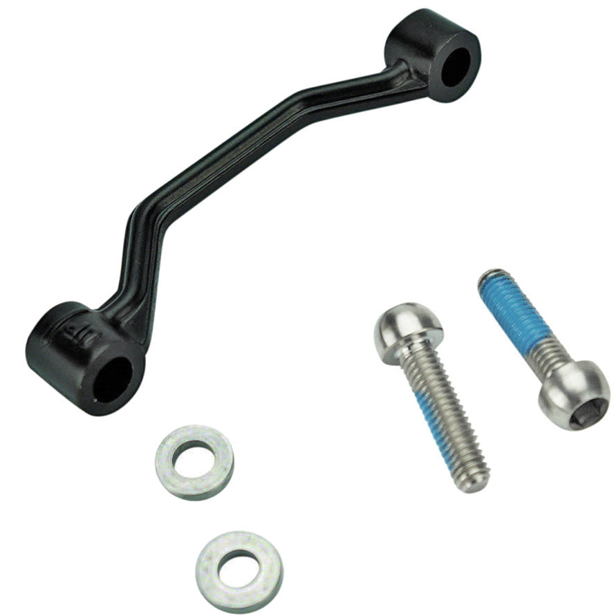 Hayes Brake 74mm Caliper Adapter w/Ti Bolts, (160mm PM) F-180mm