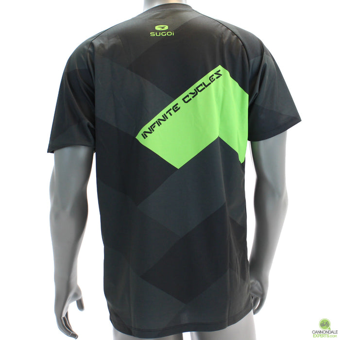 Infinite Cycles Missile Turbo Tee Cycling Jersey Unisex Large
