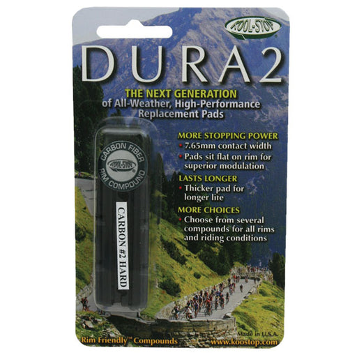 Kool Stop Dura 2 Road cartridge inserts, carbon #2  pr