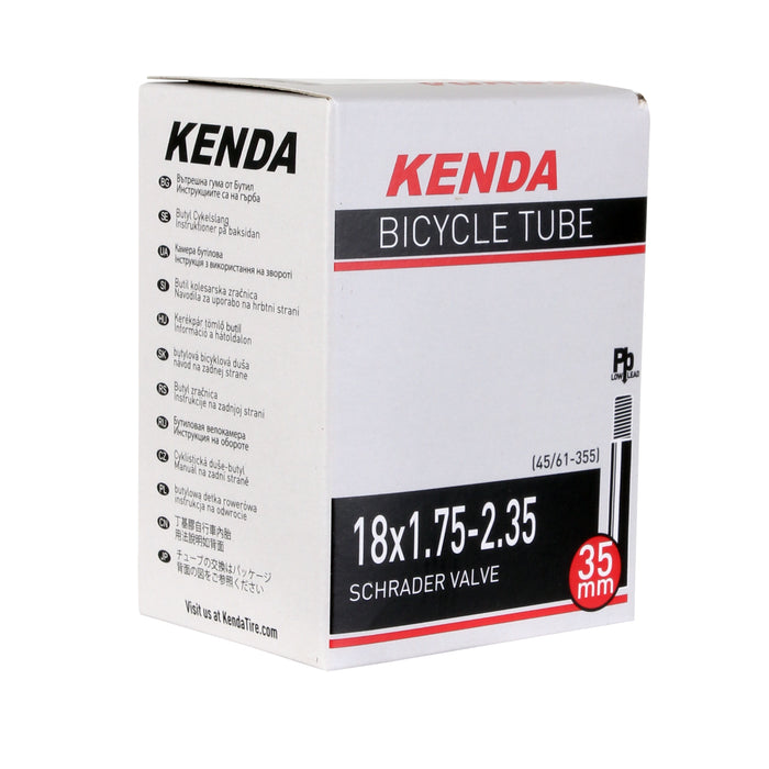 Kenda Butyl-LL tube, 18 x 1.75-2.35" Schrader Valve each