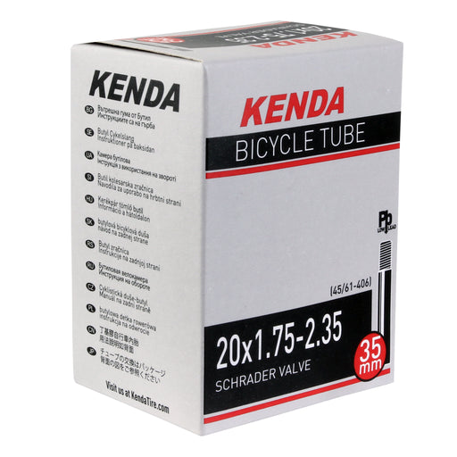 Kenda Butyl-LL tube, 20 x 1.75-2.35" Schrader Valve each