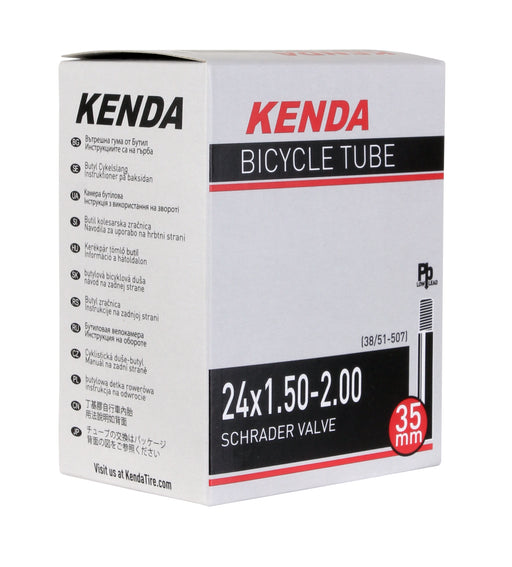 Kenda Butyl-LL tube, 24 x 1.5-2.0" Schrader Valve each