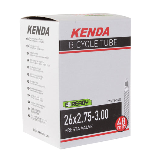 Kenda Butyl tube, 26 x 2.75-3.0" Presta Valve/48mm - each