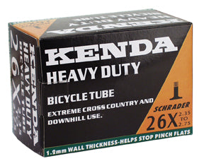 Kenda Heavy Duty tube, 26 x 2.35-2.75" - Schrader Valve
