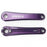 Leonardi Capo Crankset 175mm - Purple (Spindle Separate)