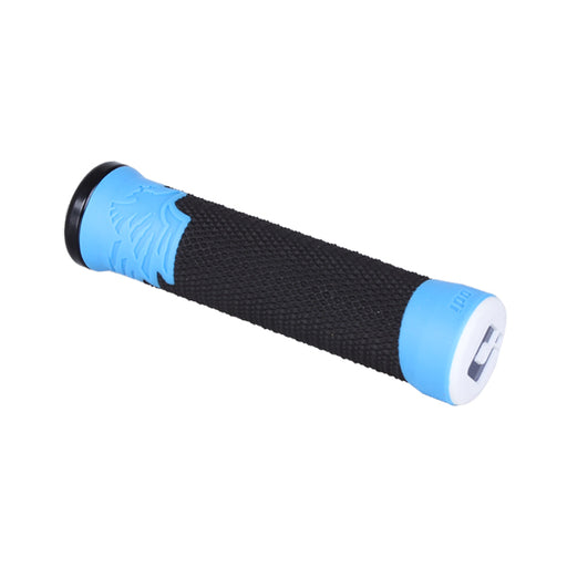 ODI AG2 Lock-On Grips Black/Blue with Black Clamps