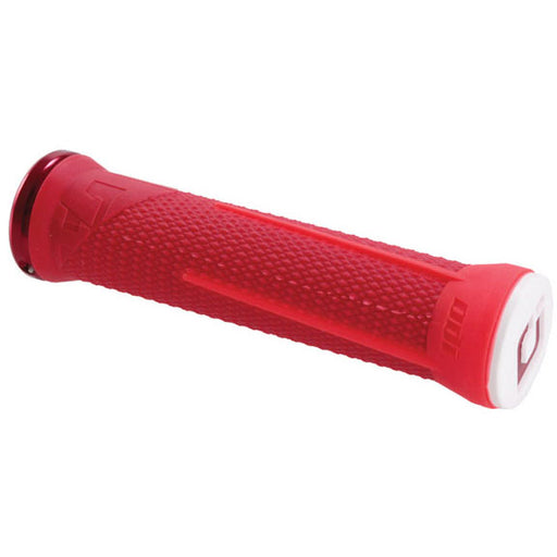 ODI AG1 Lock-On Grips Aaron Gwin 135mm Red/Fire Red