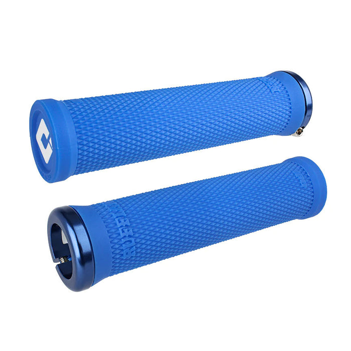 ODI Lock-On MTB, Ruffian V2.1 - Blue/Blue