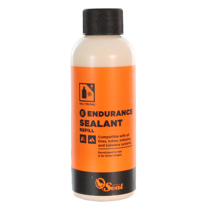 Orange Seal Endurance Tubeless Tire Sealant, 4oz Bottle - Refill