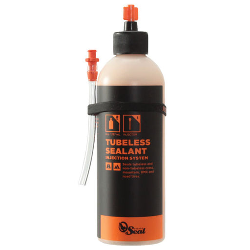 Orange Seal Tubeless Tire Sealant, 8oz Bottle - Injection System