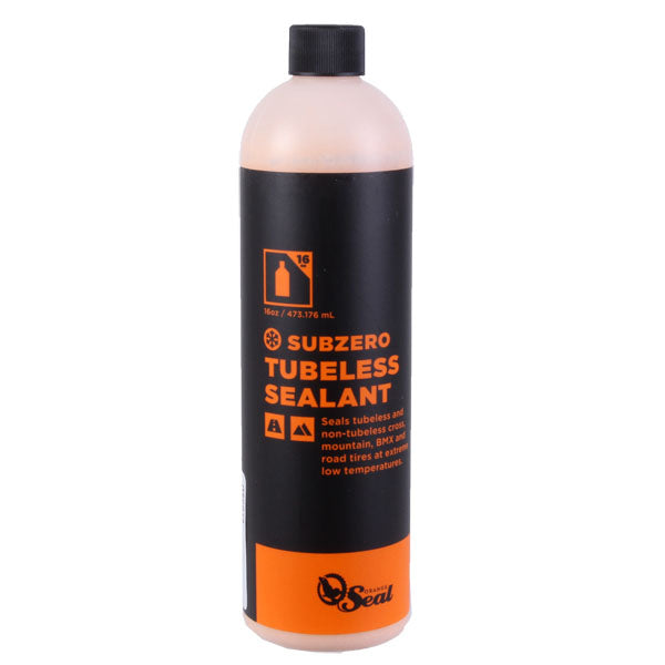 Orange Seal SubZero Tubeless Tire Sealant, 16oz Bottle - Refill