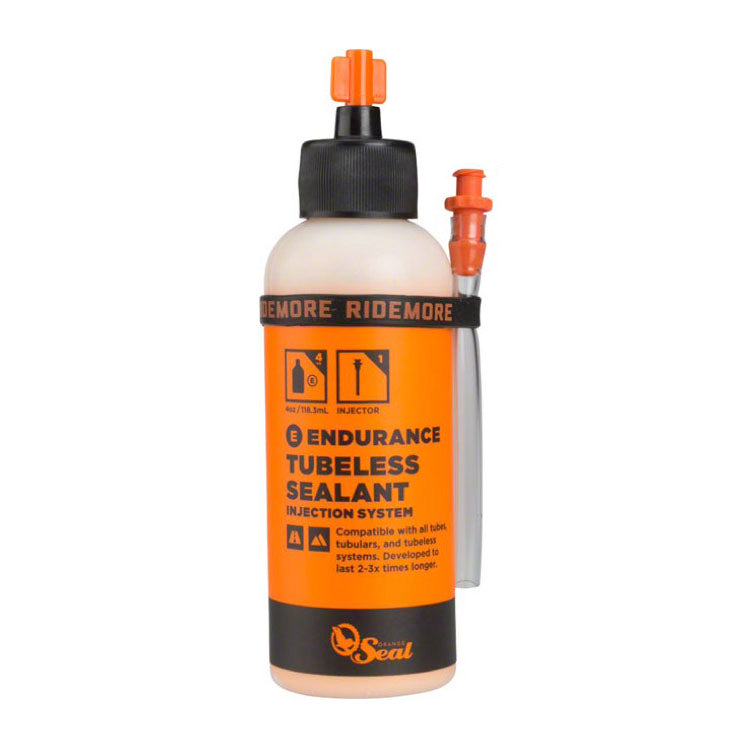 Orange Seal Endurance Tubeless Tire Sealant, 4oz Bottle - Inject