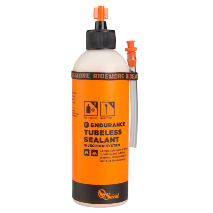 Orange Seal Endurance Tubeless Tire Sealant, 8oz Bottle - Inject