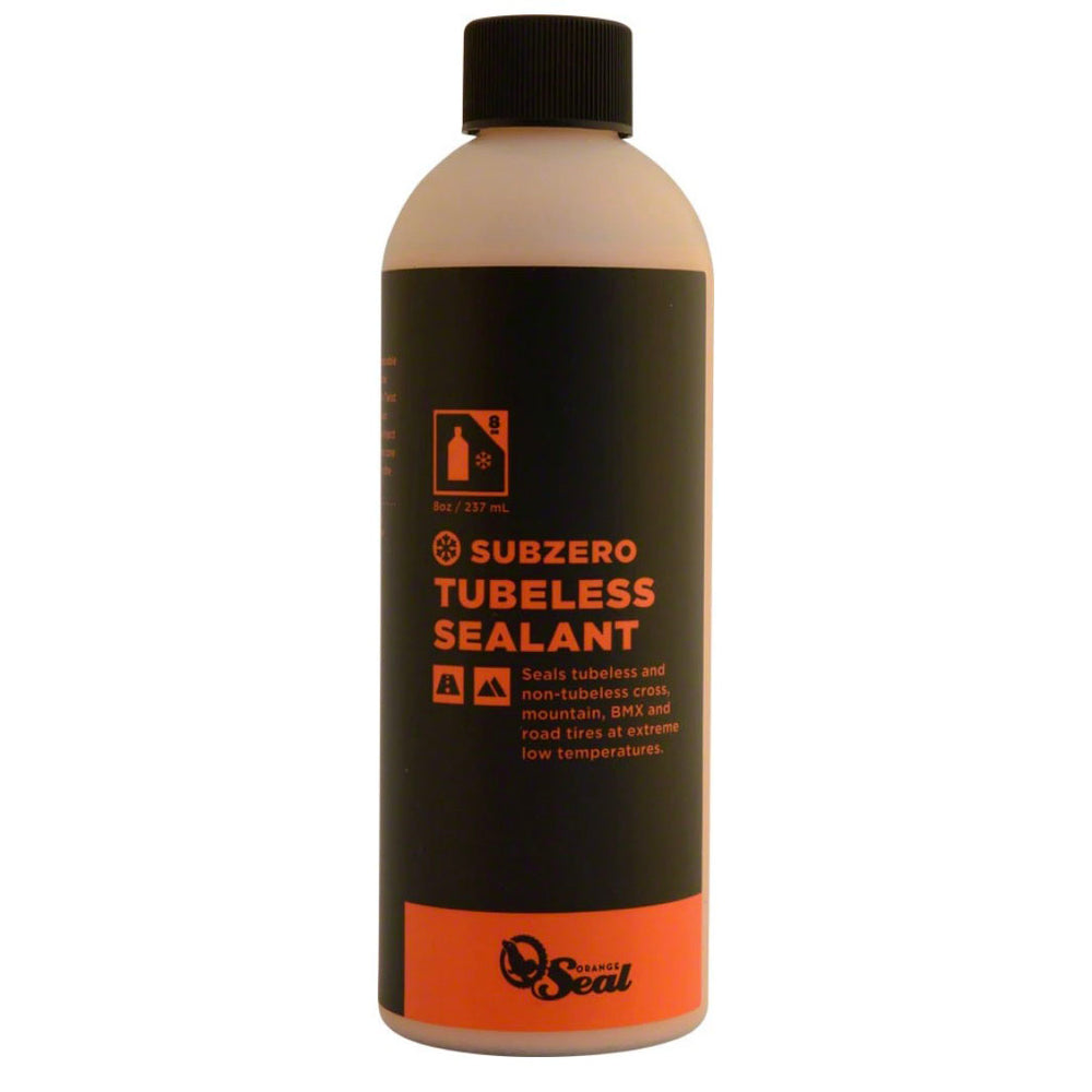 Orange Seal SubZero Tubeless Tire Sealant, 8oz Bottle - Refill