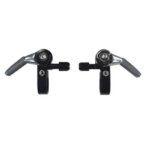 Paul Components Shimano Thumbies Shifter Mounts, 22.2mm Black Pair