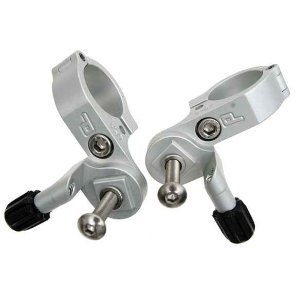 Paul Components Shimano Thumbies Shifter Mounts, 22.2mm Slvr Pair