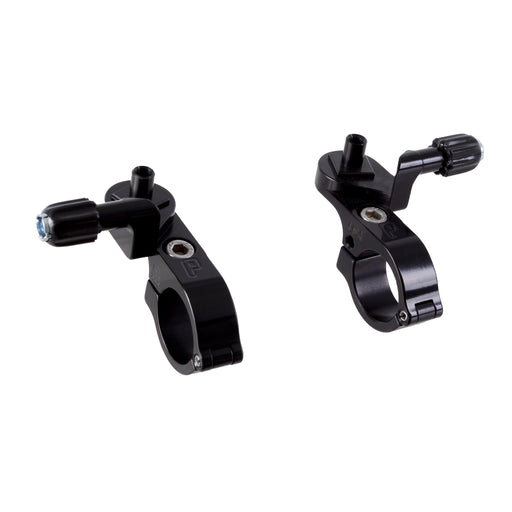 Paul Components Microshift Thumbies Shifter Mounts, 31.8mm Clamp Black Pair