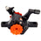 Paul Component Engineering Klamper Disc Caliper, Long Pull, Black with Orange Adjusters