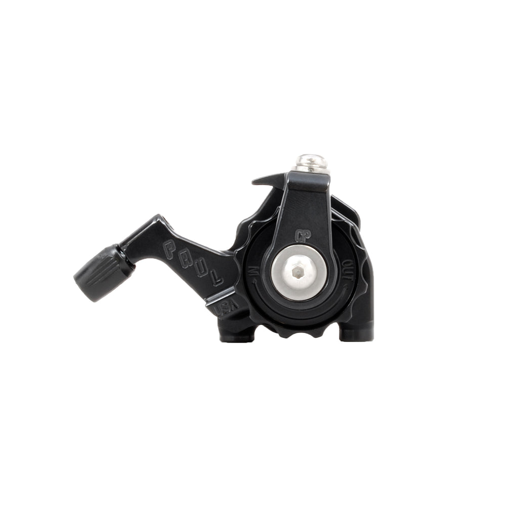 Paul Components Klamper Flat Mount Disc Caliper, Short-Pull Black