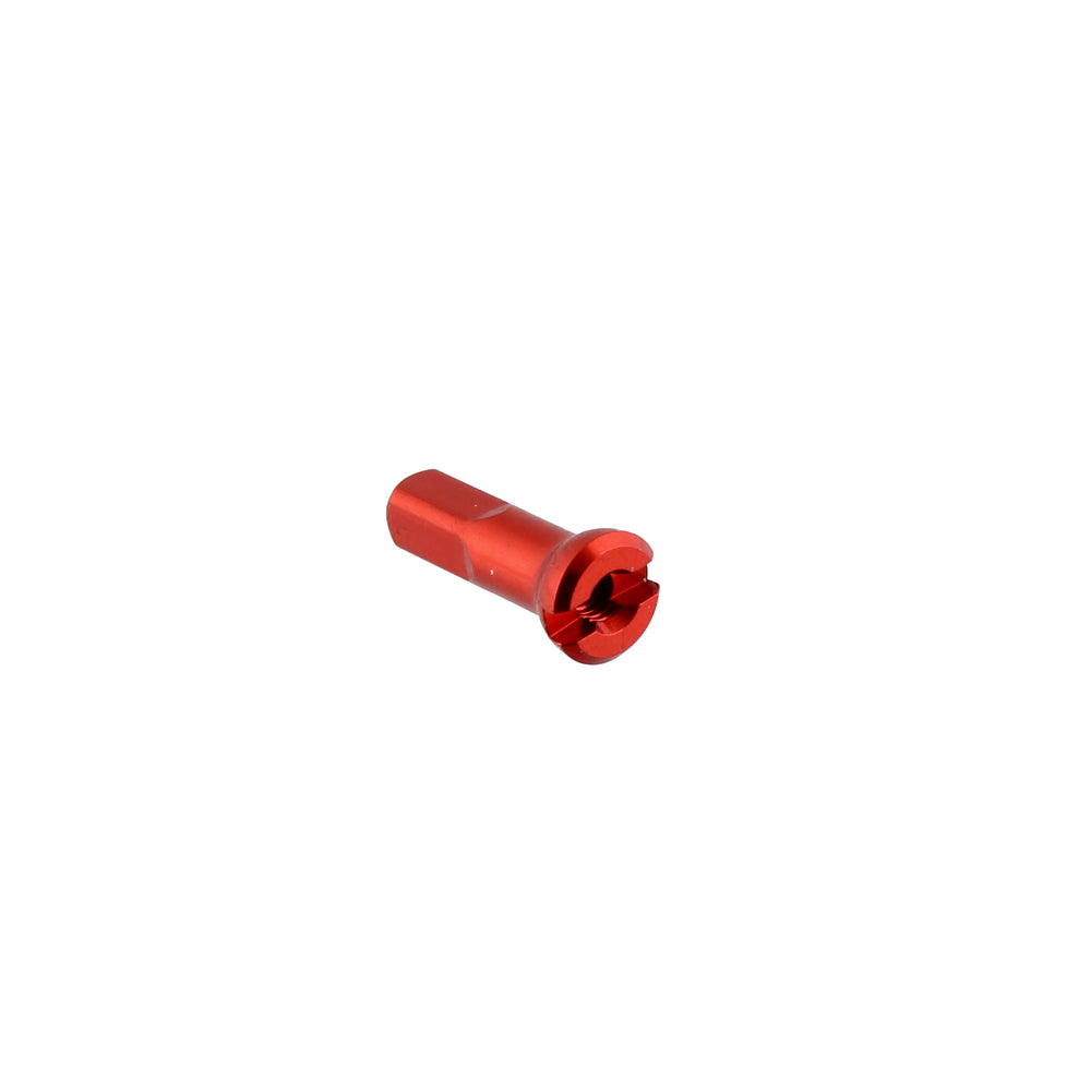 Sapim Alloy Polyax Nipple, 14g/14mm - Red 100/Bag