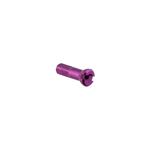 Sapim Alloy Polyax Nipple, 14g/14mm - Purple 100/Bag