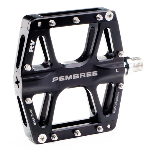 PEMBREE R1V Platform Pedals, Black/Black