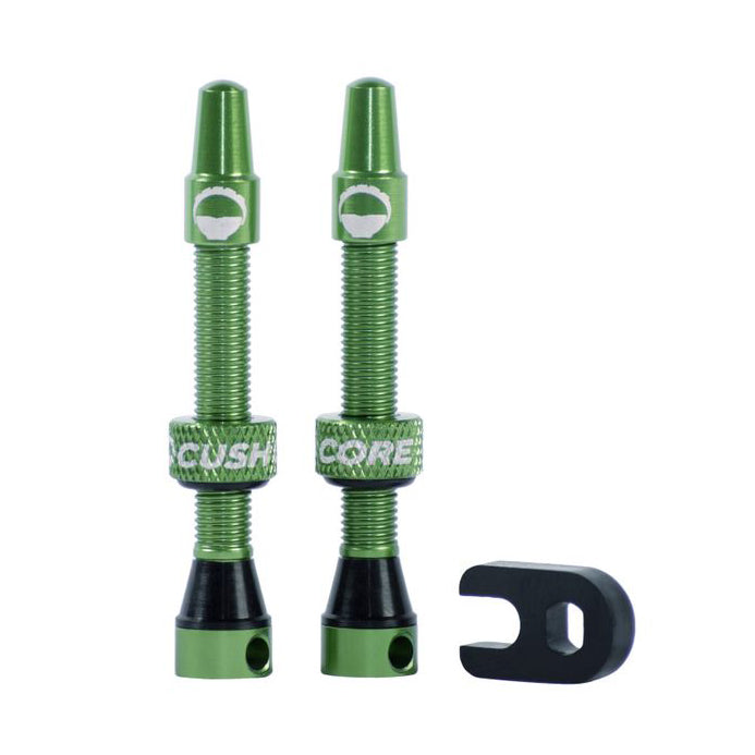 Cush Core Air Valve Set, 44mm - Green