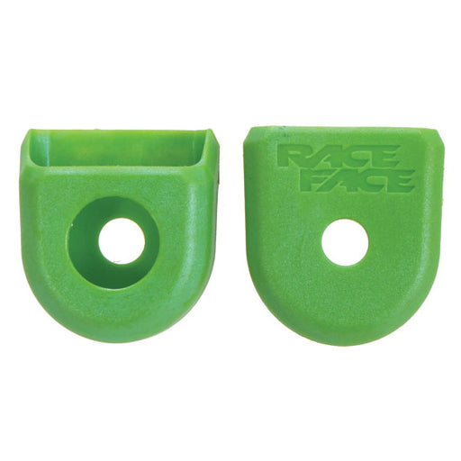 Race Face Crank Boots: For Alloy Cranks 2-Pack Green