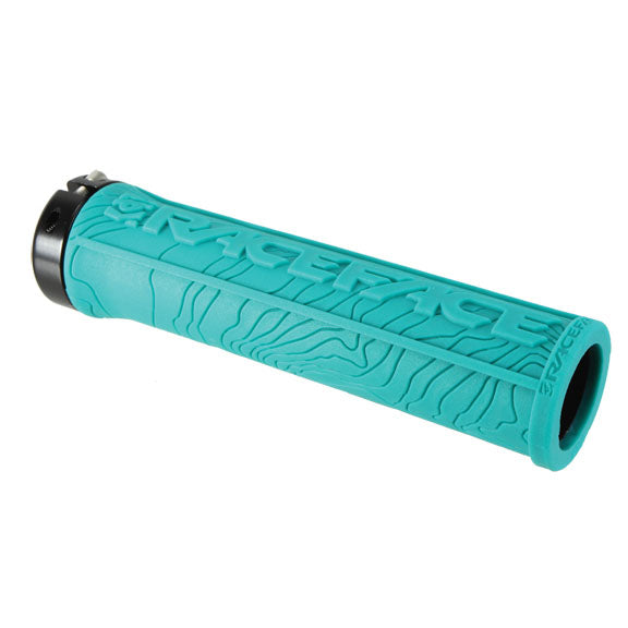 Race Face Half Nelson Lock-On Grips Turquoise