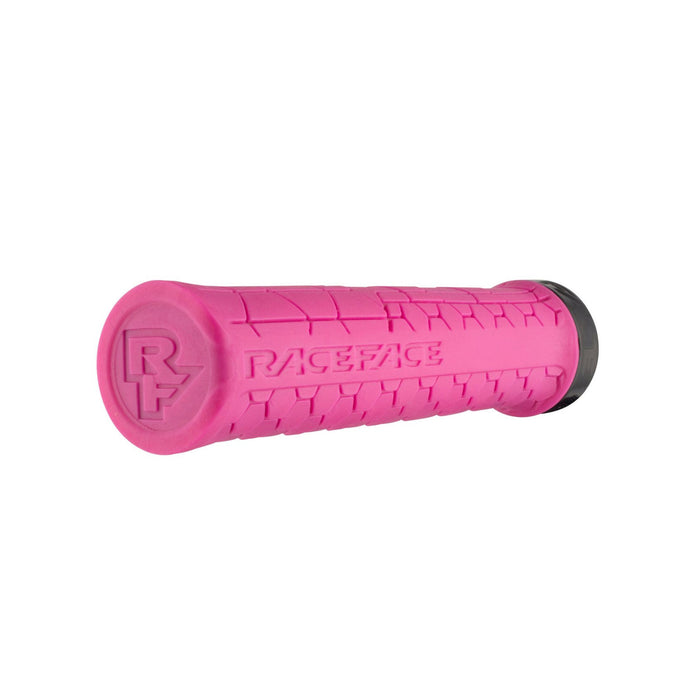 Race Face Getta Grip Lock-On Grips, (30mm) Magenta/Black