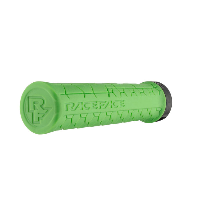 Race Face Getta Grip Lock-On Grips, (30mm) Green/Black