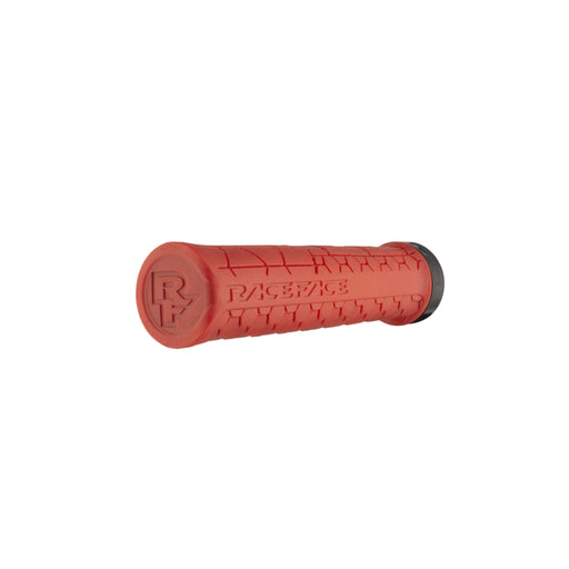 Race Face Getta Grip Lock-On Grips, (33mm) Red/Black