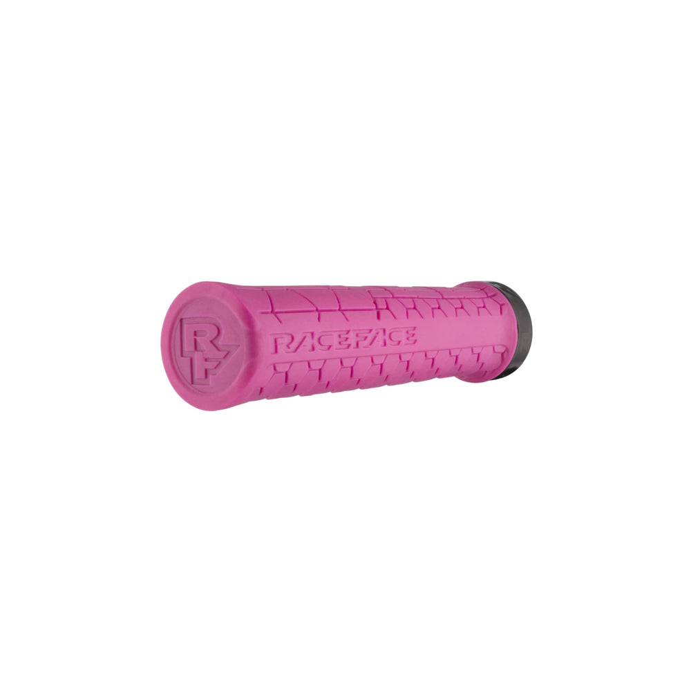 Race Face Getta Grip Lock-On Grips, (33mm) Magenta/Black