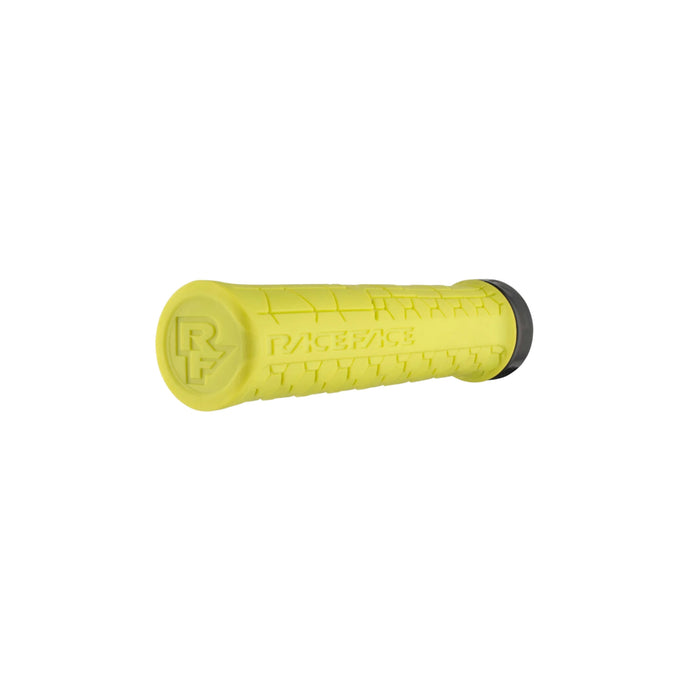 Race Face Getta Grip Lock-On Grips, (33mm) Yellow/Black