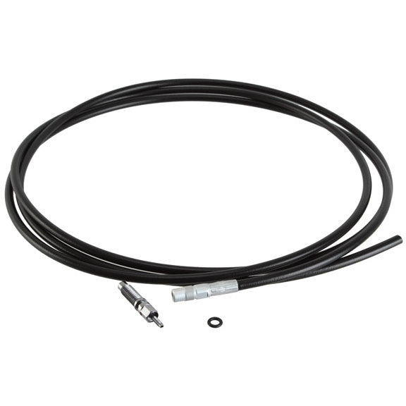Rock Shox Reverb tubing kit with barb/relief, 2000mm - black