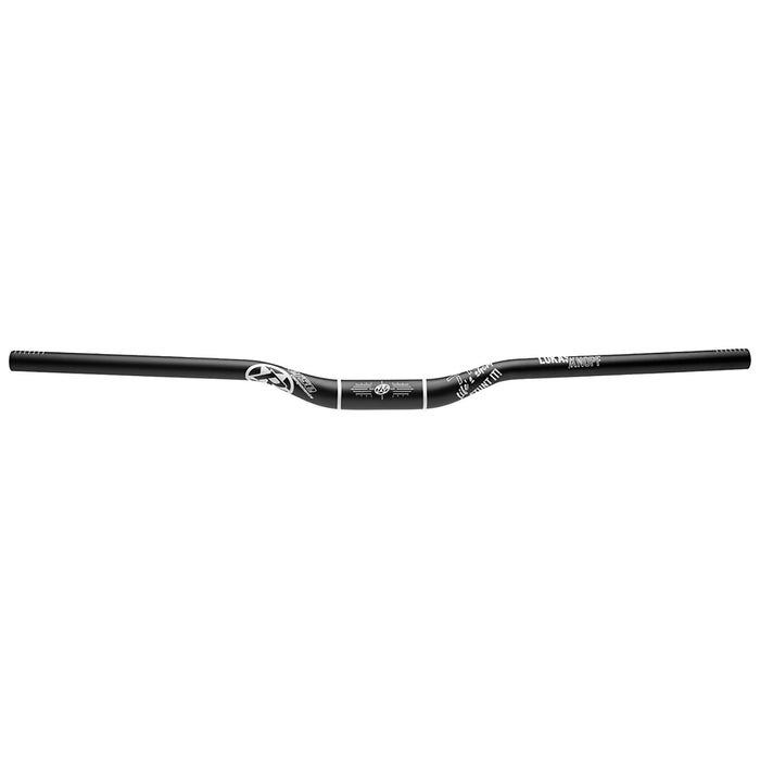 Reverse Lukas Knopf Riser Bar, (31.8) 25mm/770mm, Black/White