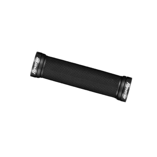 Reverse Classic Thin Lock-On Grips, 28mm, Black/Black
