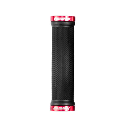 Reverse Classic Thick Lock-On Grips, 31mm, Black/Red