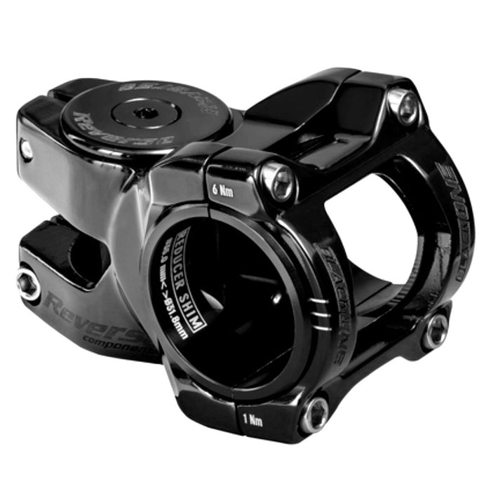 Reverse Black One D-2 Ti Stem, (31.8/35.0) 35mm, Black/Black