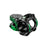 Reverse Black One D-2 Stem, (31.8/35.0) 35mm, Black/Green