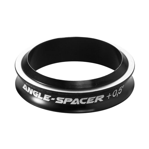Reverse Angle Spacer, Tapered steerer (1.5",40mm), Black, 10mm thick