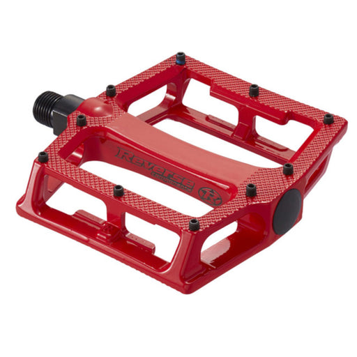Reverse Super Shape Pedals, Red
