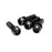 Reverse Disc Brake Caliper Bolts, M6x18, 4/Pack - Black