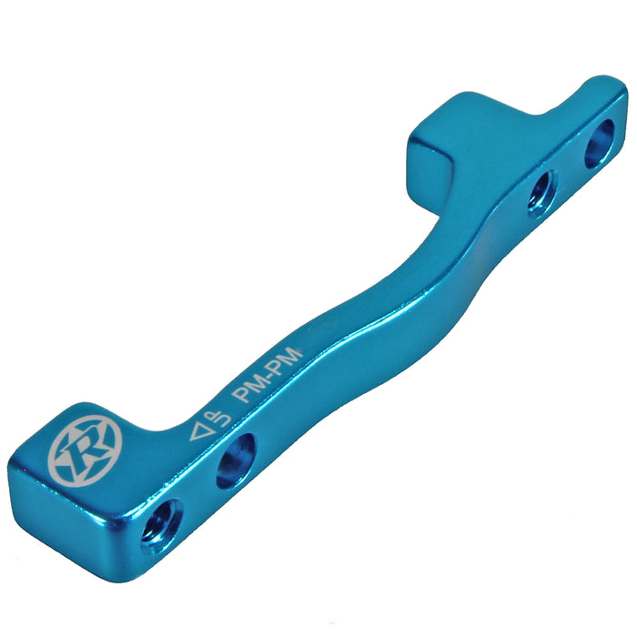 Reverse Disc Brake Adapter, PM-PM 200 Front, Light Blue