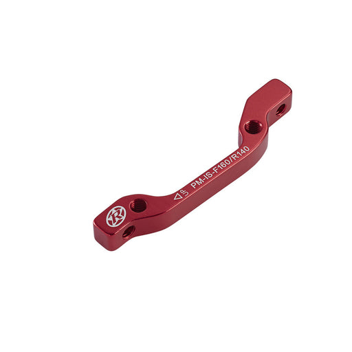 Reverse Disc Brake Adapter, IS-PM 160 Front/140 Rear, Red