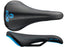 SDG Bel-Air RL saddle, Steel rails - blk/cyan